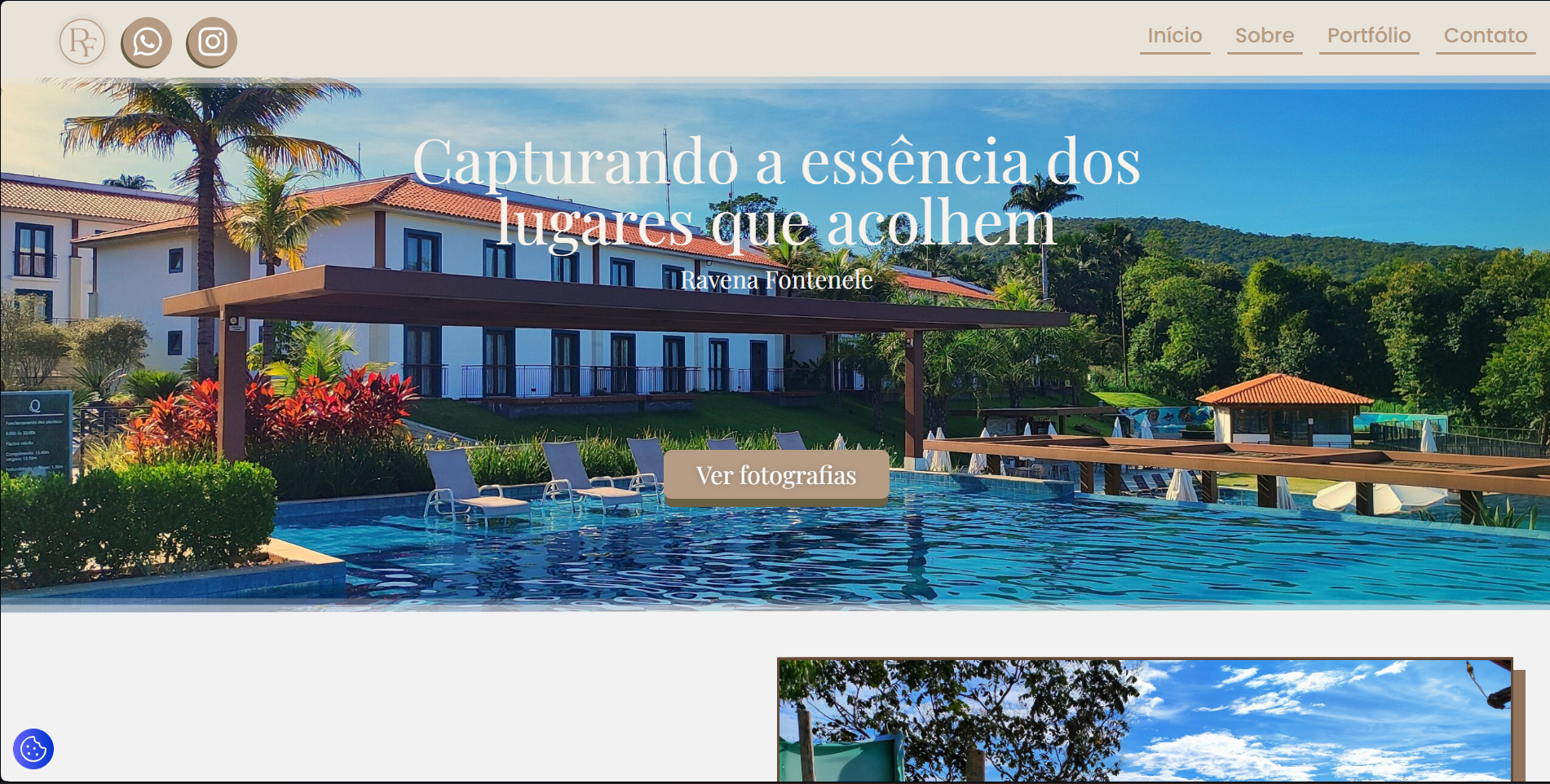 Site da Ravena Fotografia