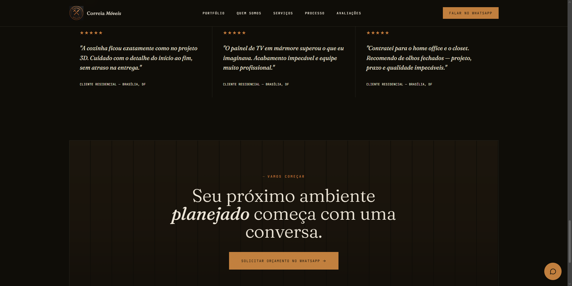 Avaliações e chamada final